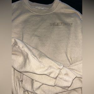 Playboy Beige Sweatshirt